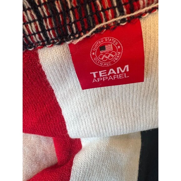 USA Olympic Team Knit Scarf US Apparel Adult Unisex Patriotic NWT Soccer OSFM - Picture 9 of 10